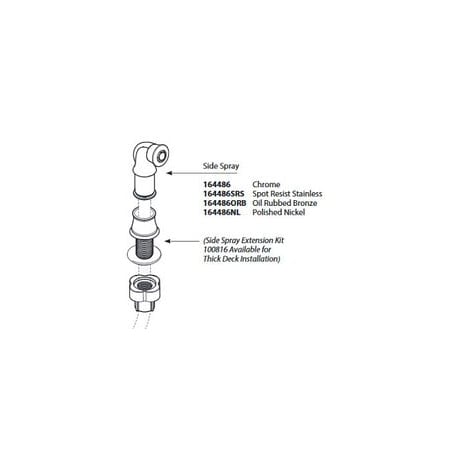 Moen Hose Guide 164486